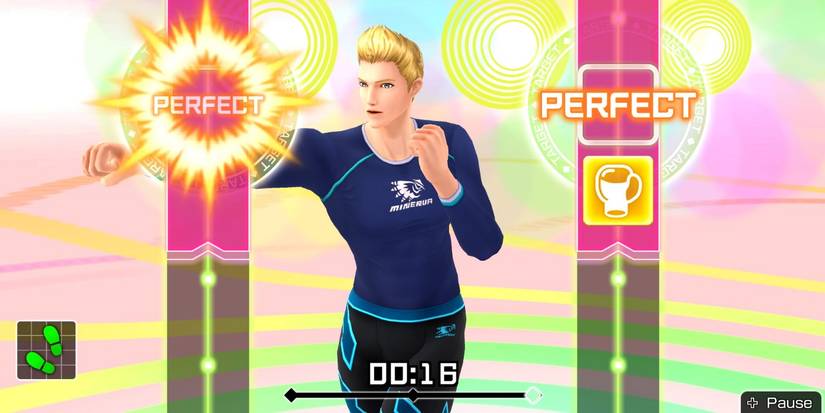 Nintendo Switch Motion Games - Fitness Boxing - The Avatar Boxing To The Beat Of The Music
