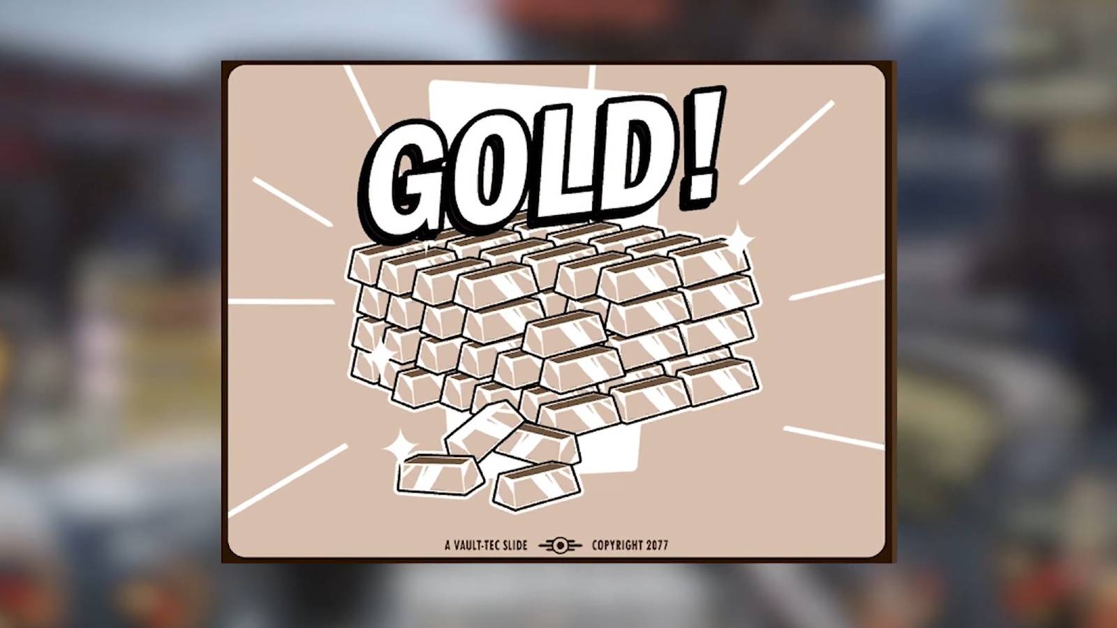 Fallout 76: How To Get Gold Bullion