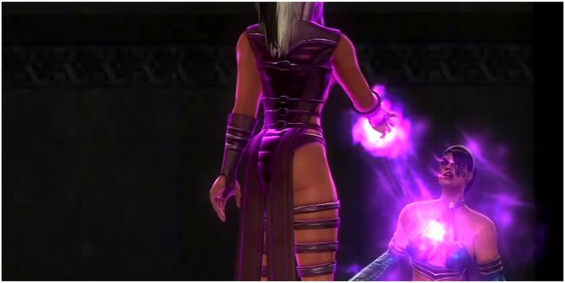 Mortal Kombat - Sindel killing kade