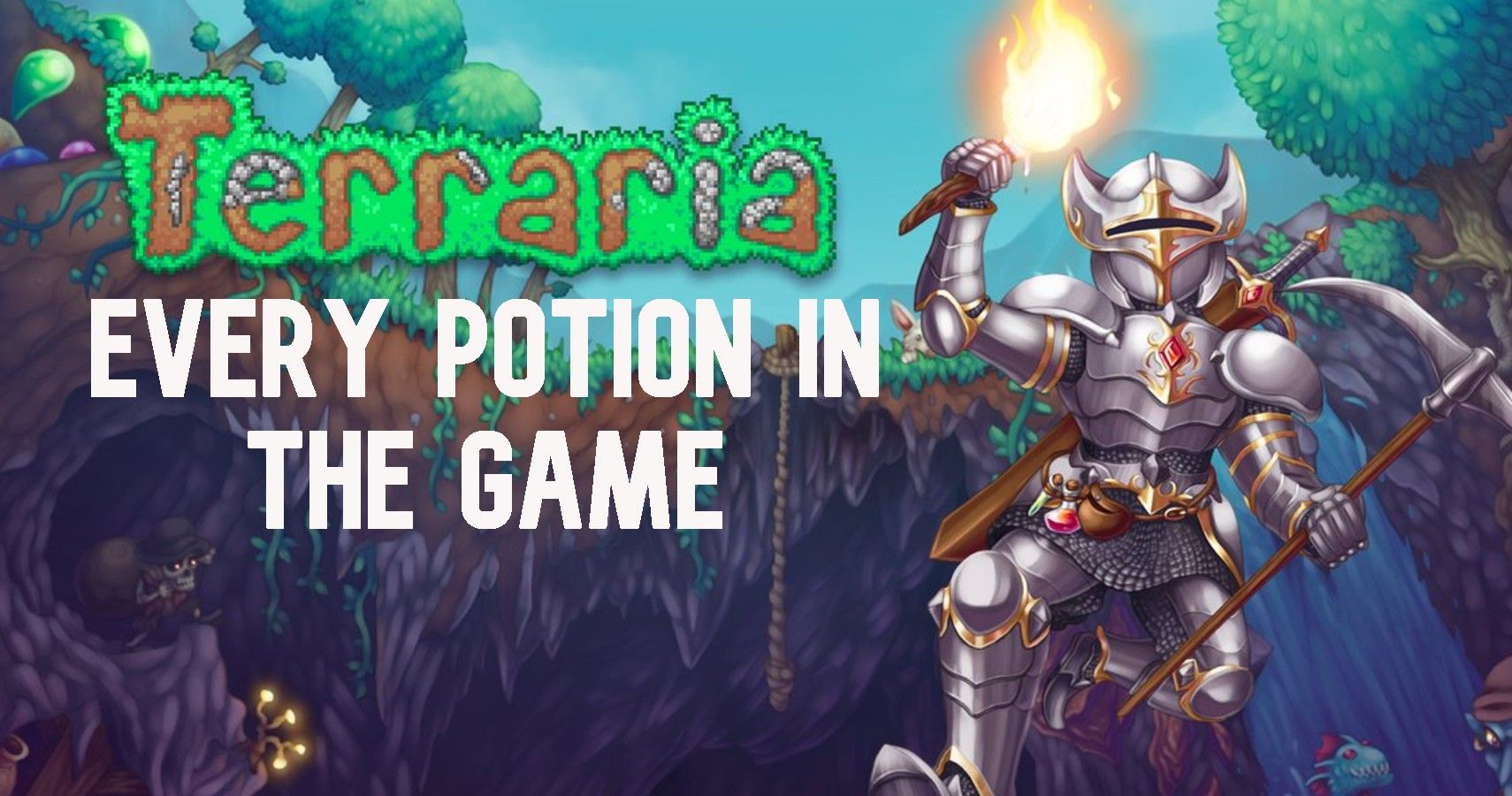 How to make potions in terraria фото 30