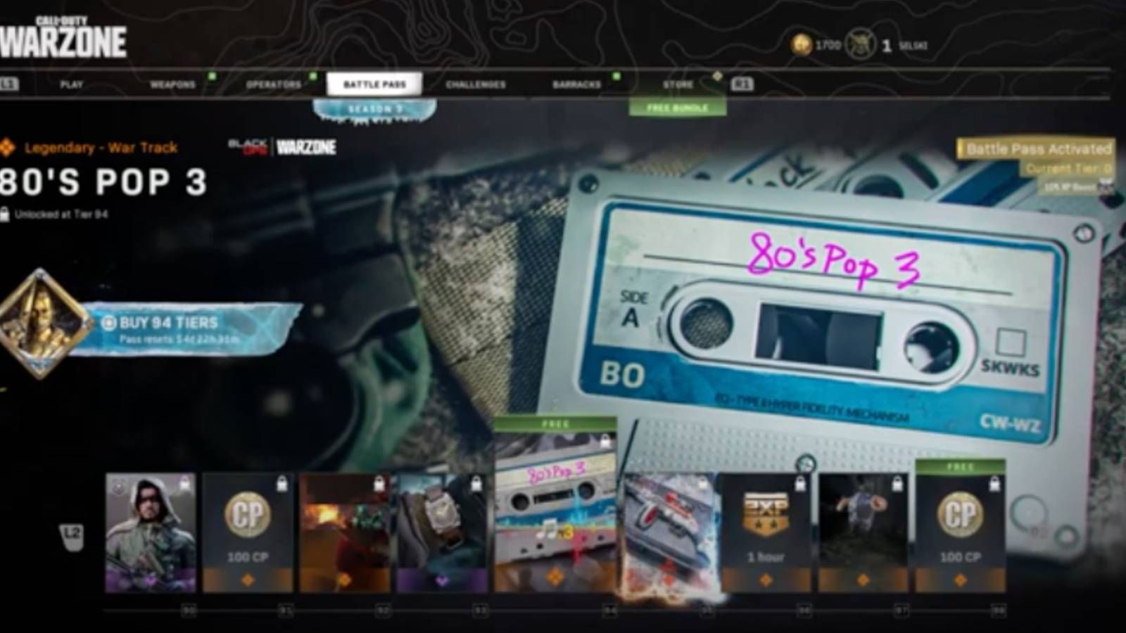 Warzone Has Added War Tracks With '80s Music