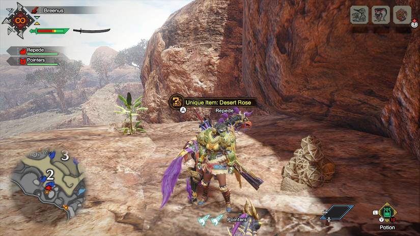 Monster Hunter Rise: King Rhino, Rock Roses, And Bismuth Prisms For ...