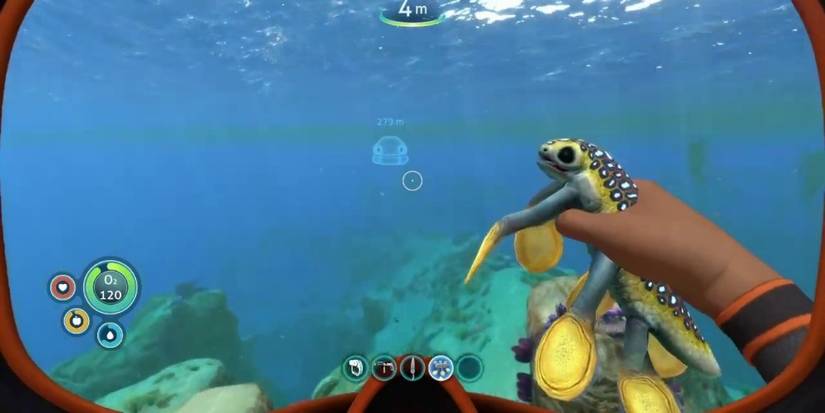 Hoverfish in Subnautica