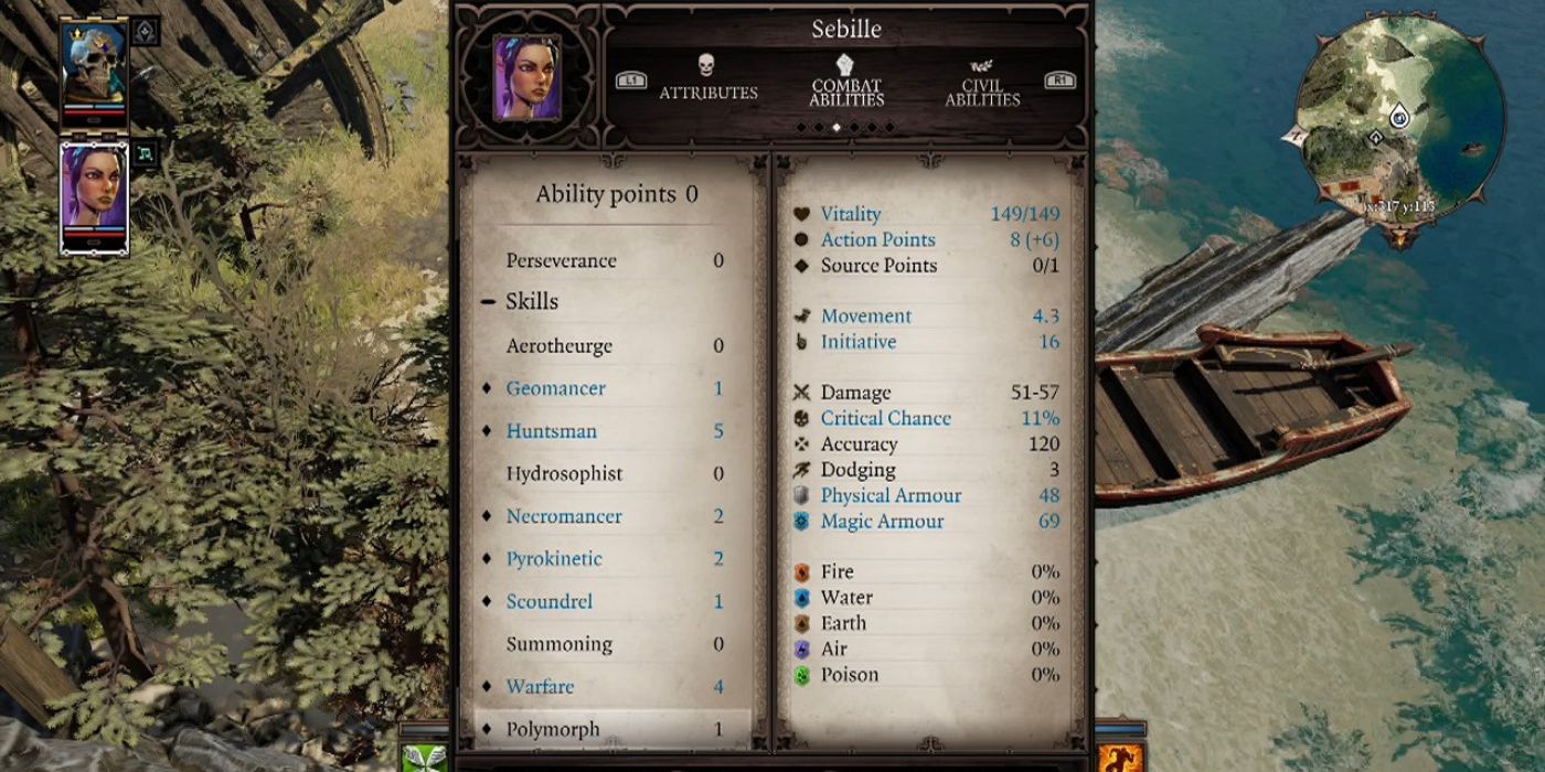 divinity original sin 2 wiki all skills