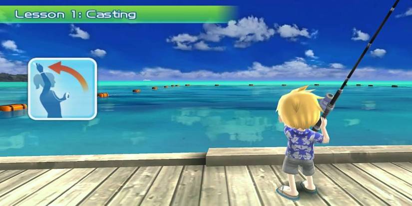 best wii fishing pole Amazon.com: Rod with Spin Cast Reel : Video Games famous ring announcer Michael Buffer adding authenticity and excitement Rapala Pro Bass Fishing 2010