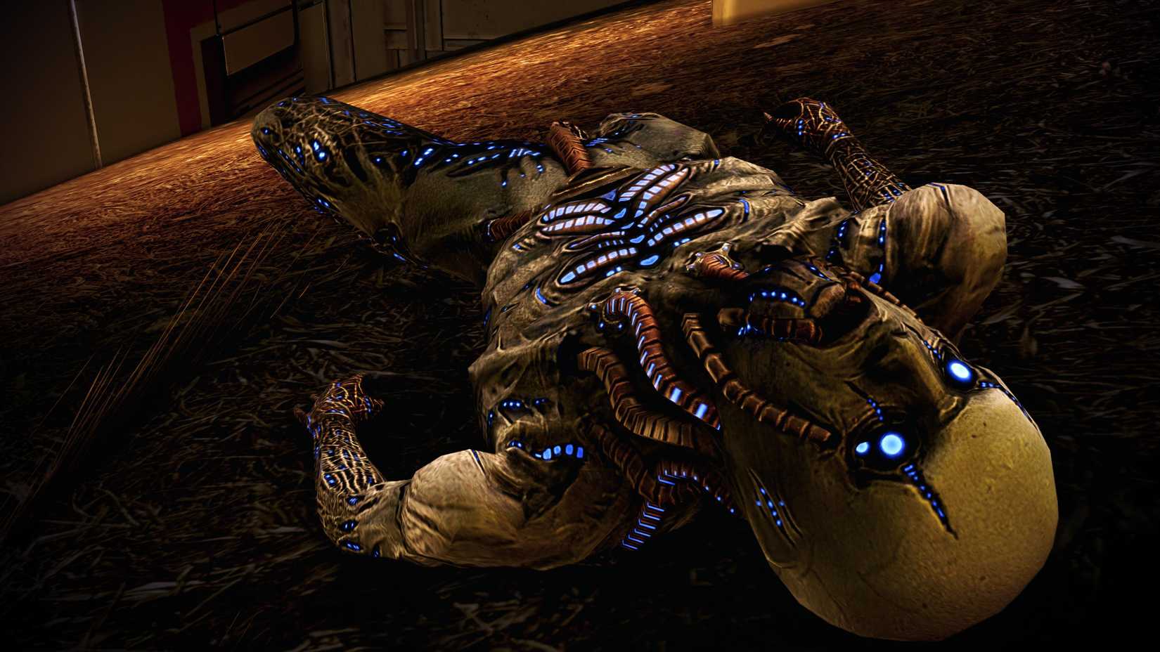 A dead husk from Mass Effect Legendary Edition.