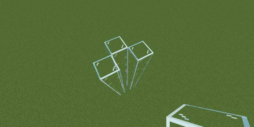 Minecraft Glass Shaft