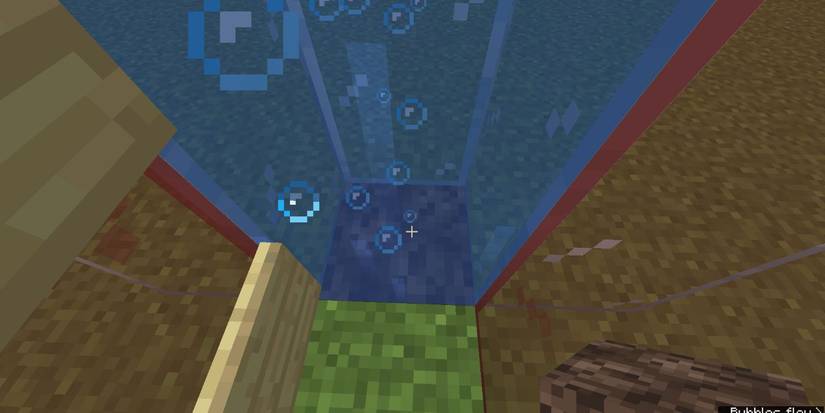 Minecraft Placing Sould Sand At The Bottom Of A Water Elevator