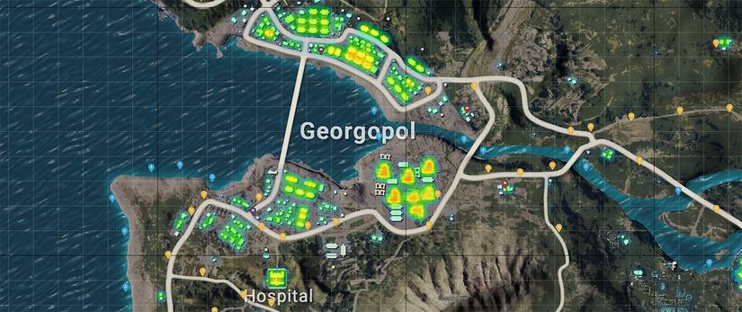 PUBG: Main Landing Spots, Loot, And Vehicle Spawns in Erangel