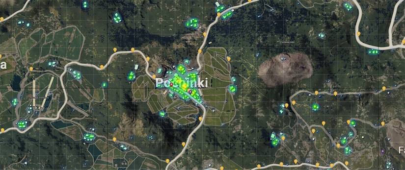PUBG: Main Landing Spots, Loot, And Vehicle Spawns in Erangel