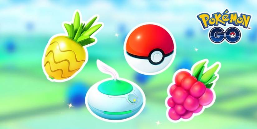 Pokemon Go Pokeball, Lure, Razzberry and Pinap Pokemon Go