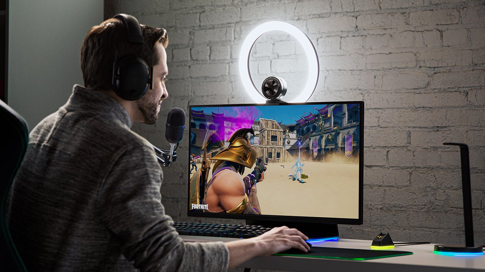 新品未使用Razer Ring Light 12インチ LEDリング三脚スタンド Amazon.co.jp: Razer Ring Light 12インチ LED リングライト 光