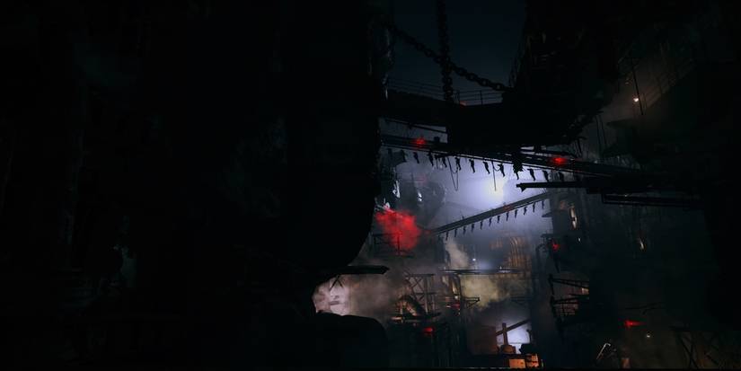 Heisenberg's factory from Resident Evil Village