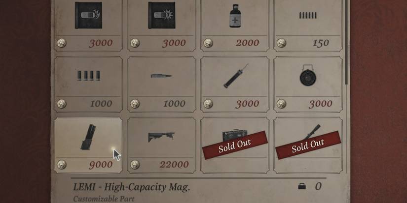 resident evil village gun customization from duke