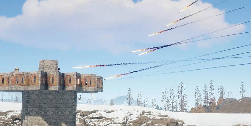 Rocket Exploding In Rust Rust: 10 Tips For Taking Down The Helicopter