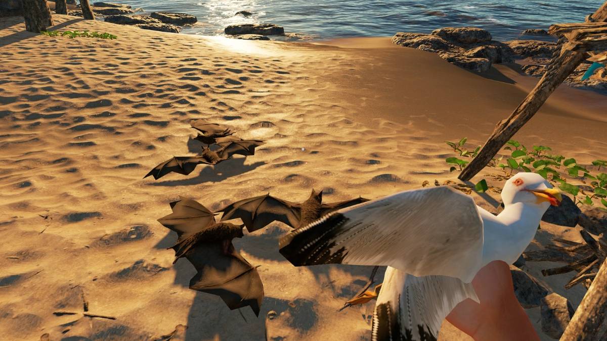 Stranded Deep: How To Catch Seagulls And Bats
