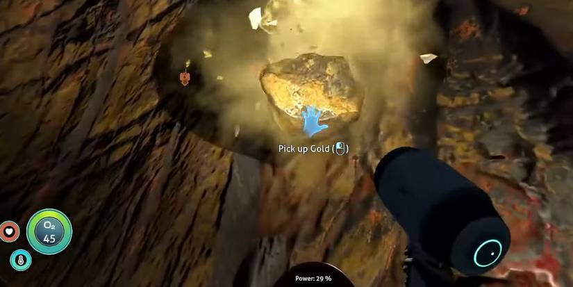 collecting gold in subnautica below zero