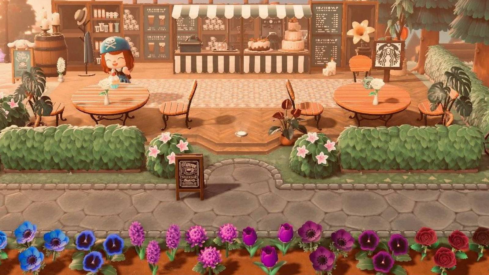 Enjoy Your Java At This Starbucks Cafe In Animal Crossing: New Horizons