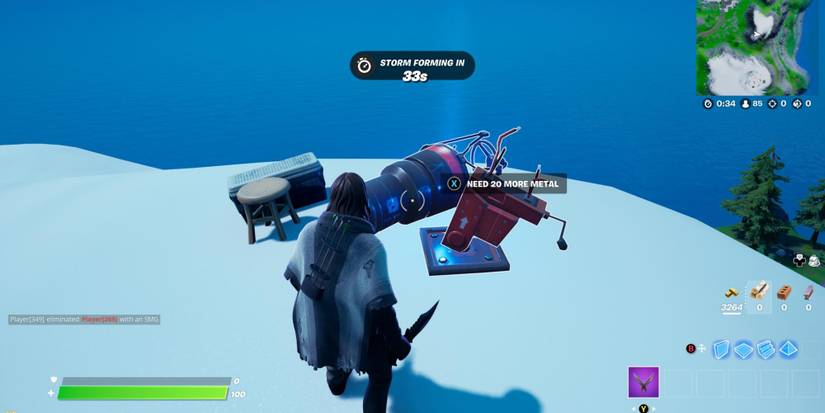 fixing damaged telescopes fortnite