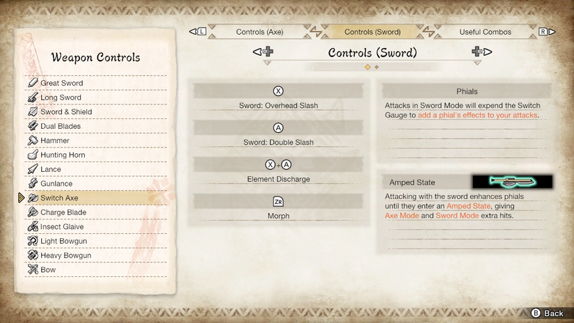Monster Hunter Rise Switch Axe Weapon Guide