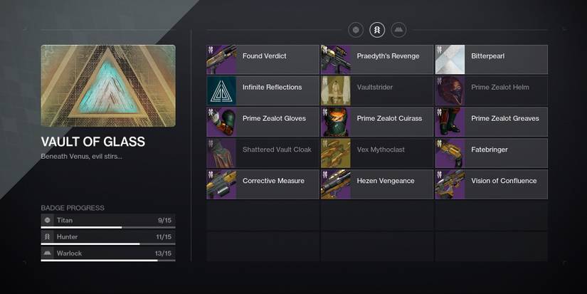 Destiny 2 Vault of Glass Badge