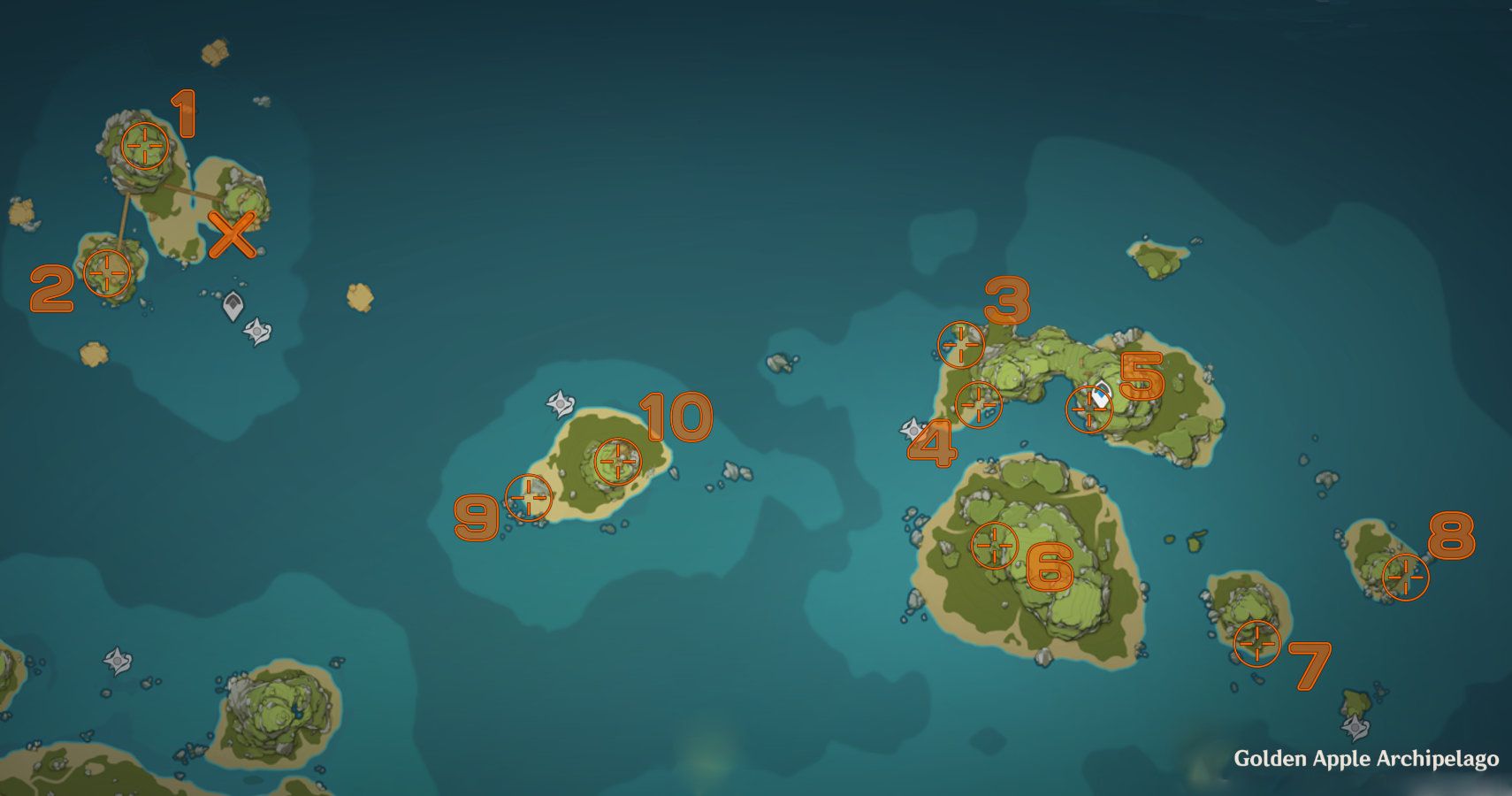 genshin hidden islands