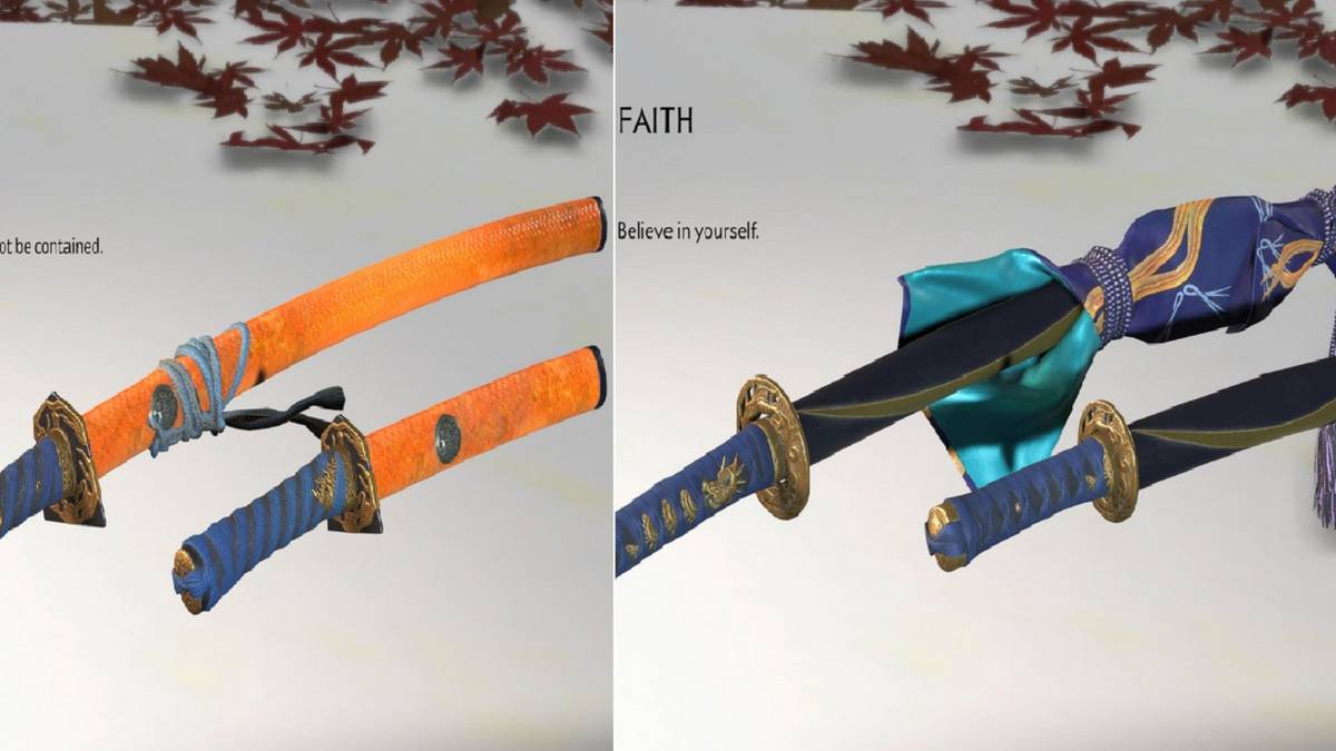 Ghost Of Tsushima Best Sword Kits Designs