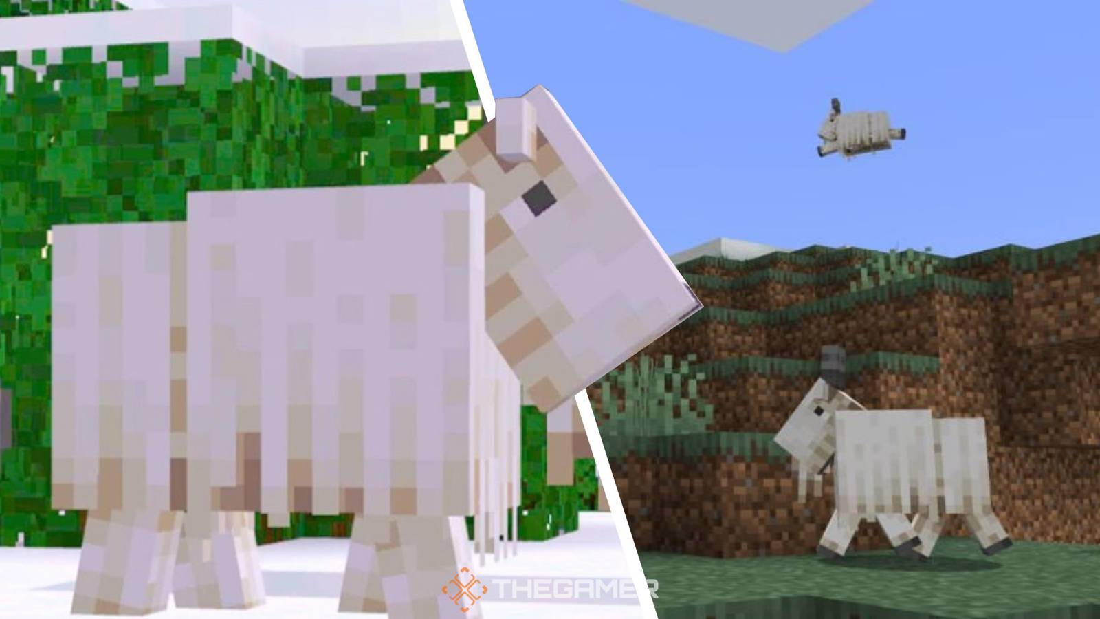Minecraft Small Goat Minecraft: Everything You Need To Know About Goats