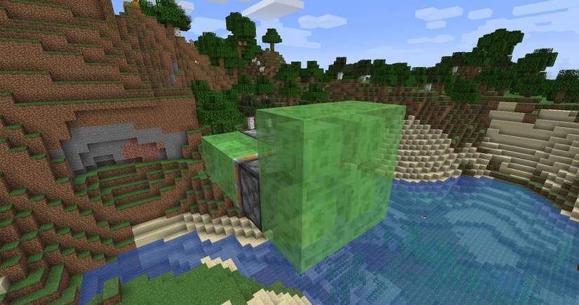Minecraft: How To Make A Flying Machine With Slime Blocks
