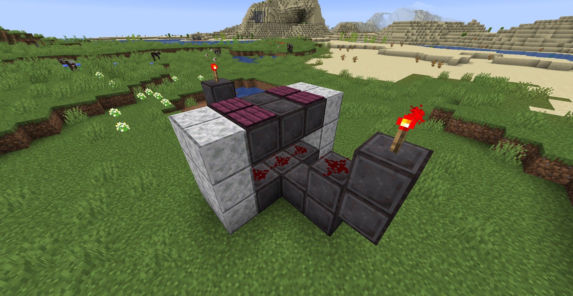 Minecraft How To Make A Piston Door Thegamer