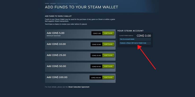 Steam Check Out How To Redeem Steam Codes