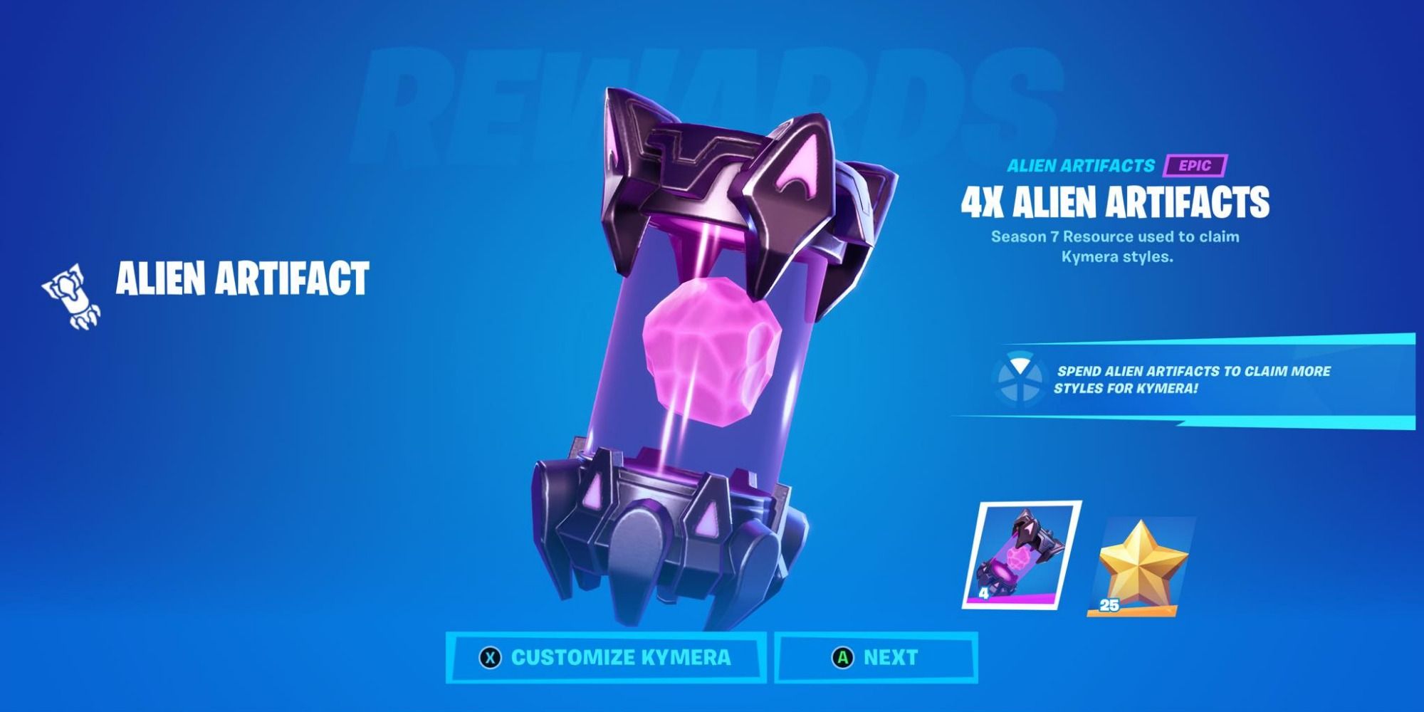 Fortnite: How Earn And Use Alien Artifacts - Xenocell.com