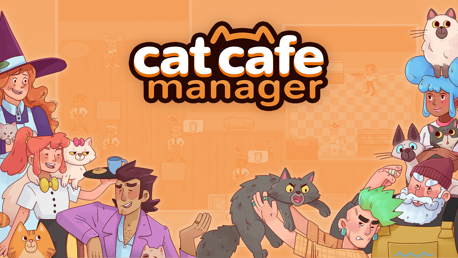 Feline Management Simulator Cat Café Manager Comes To PC And Switch ...
