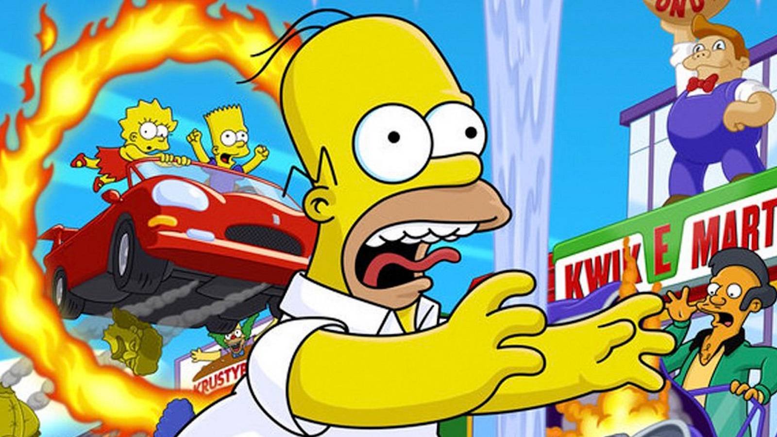 simpsons hit and run