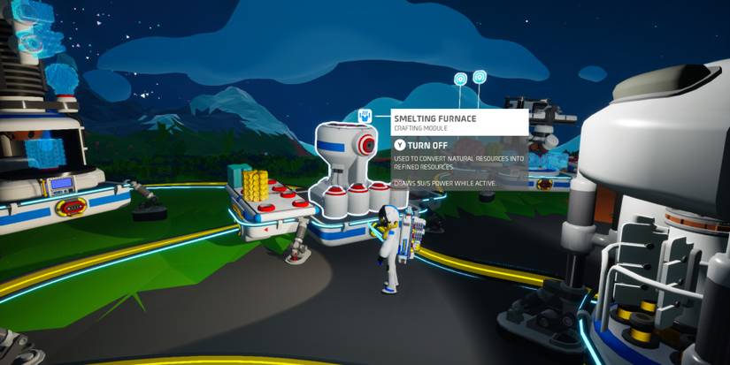 Astroneer Substance Selection Smelting Furnace