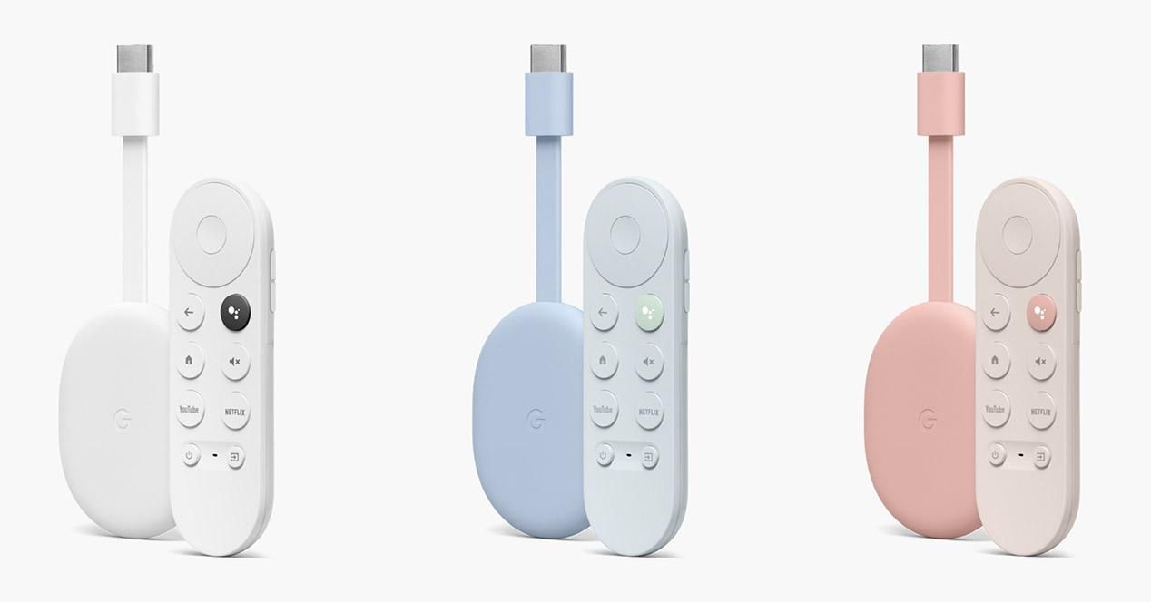 未使用　Chrome cast with Google TV Google Chromecast - 4K HDR Streaming Device with Google TV