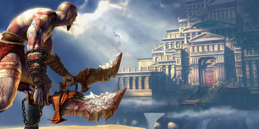 God Of War Olympus Splash Art