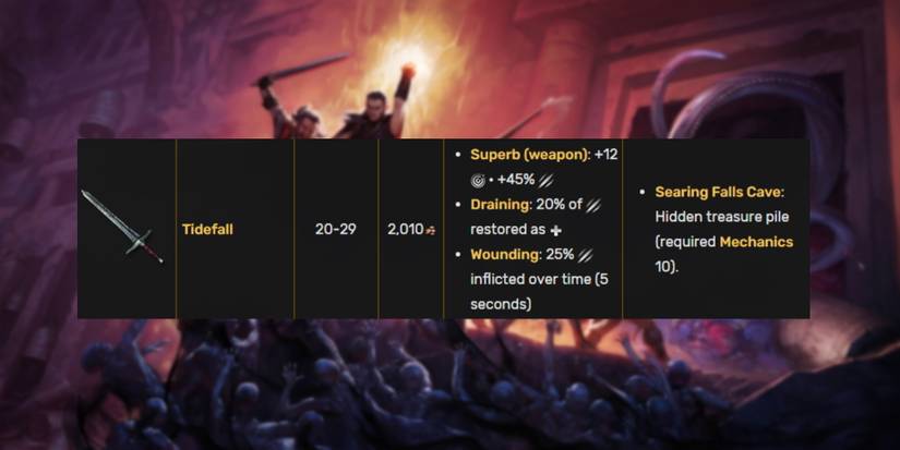Pillars Of Eternity: 6 Best Weapons, Ranked