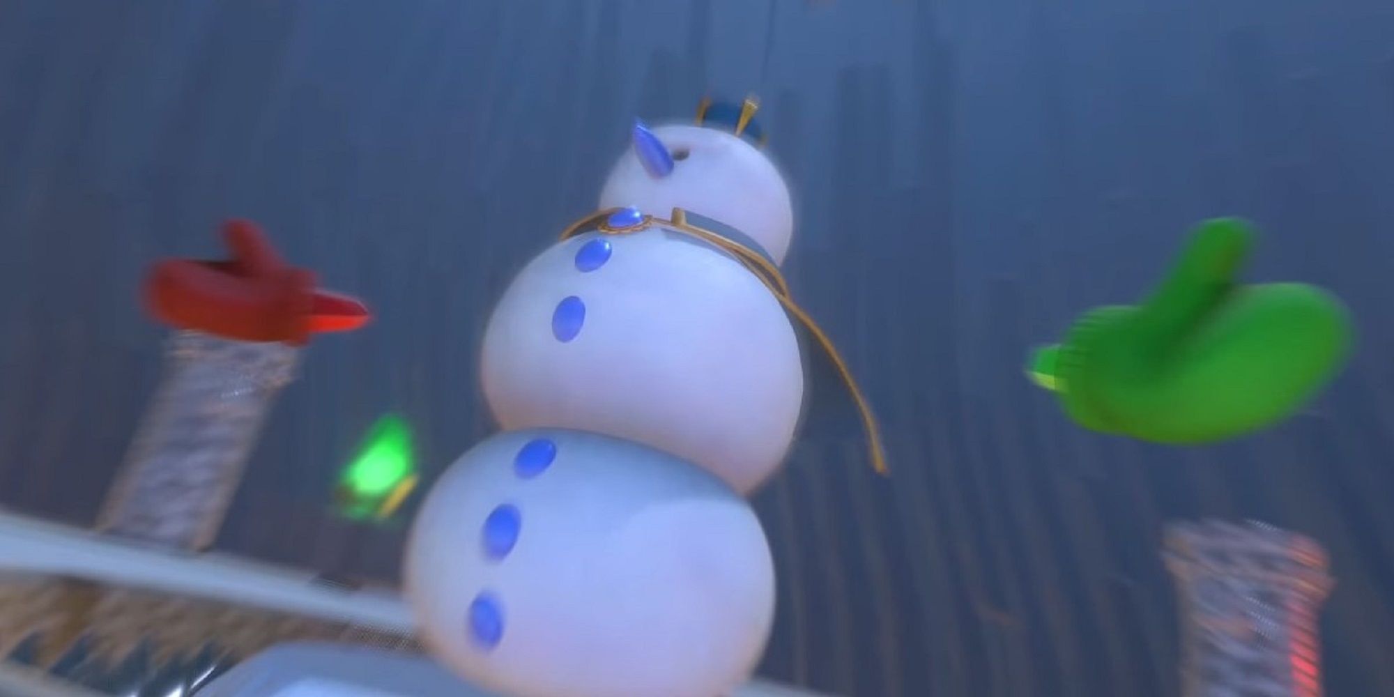 mario golf super rush snow king