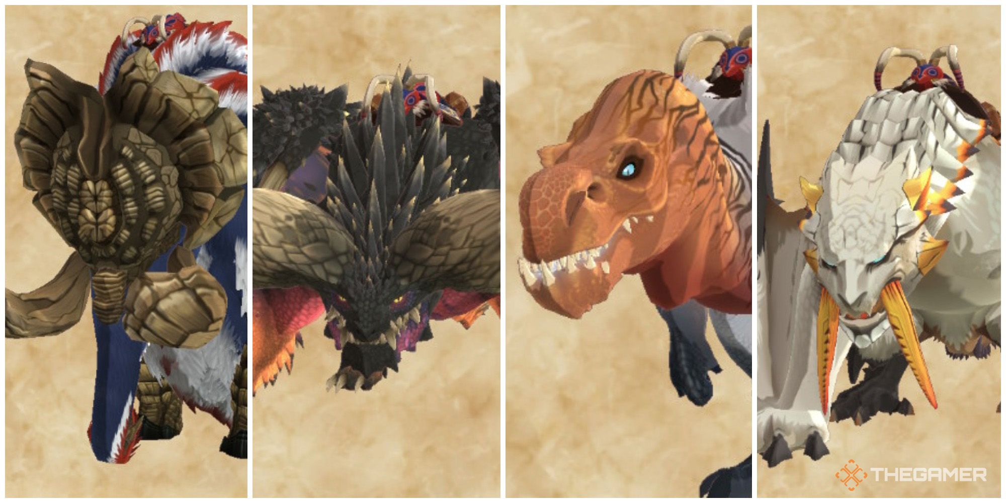 All Monsties In Monster Hunter Stories 2: Wings Of Ruin