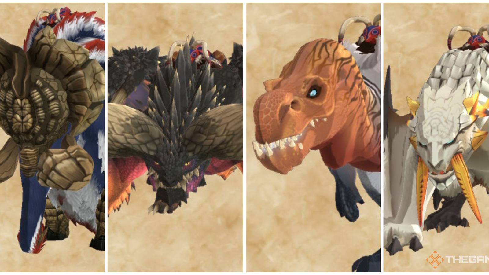 All Monsties In Monster Hunter Stories 2: Wings Of Ruin