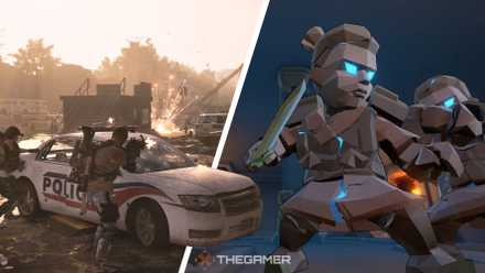 Split image of The Divison 2 and Gunfire Reborn