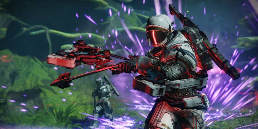 Destiny 2 A Warlock Draws Leviathan's Breath.