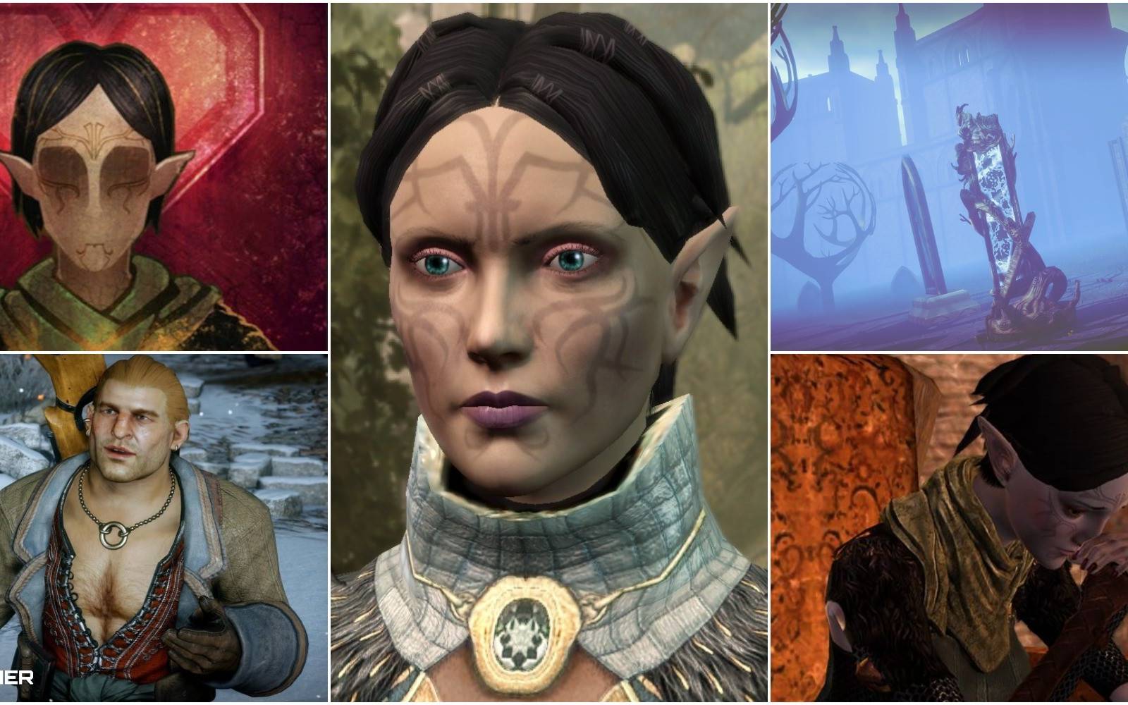 Merrill Dragon Age 2 Romance Some Da2 Portraits, More Are Coming Soon