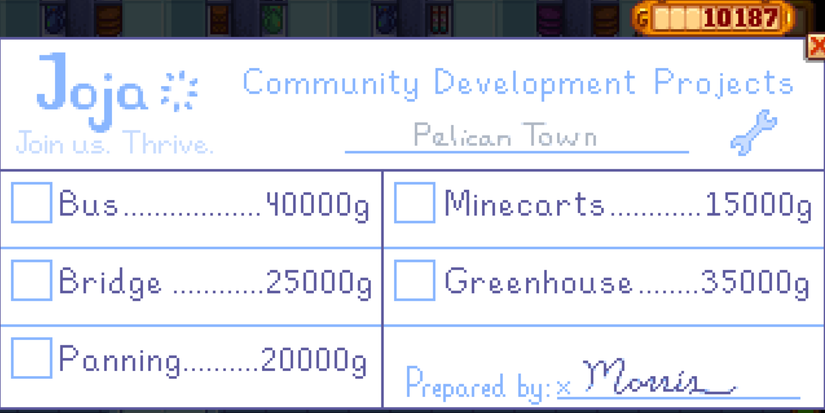 Should You Choose The Community Center Or JojaMart In Stardew Valley?