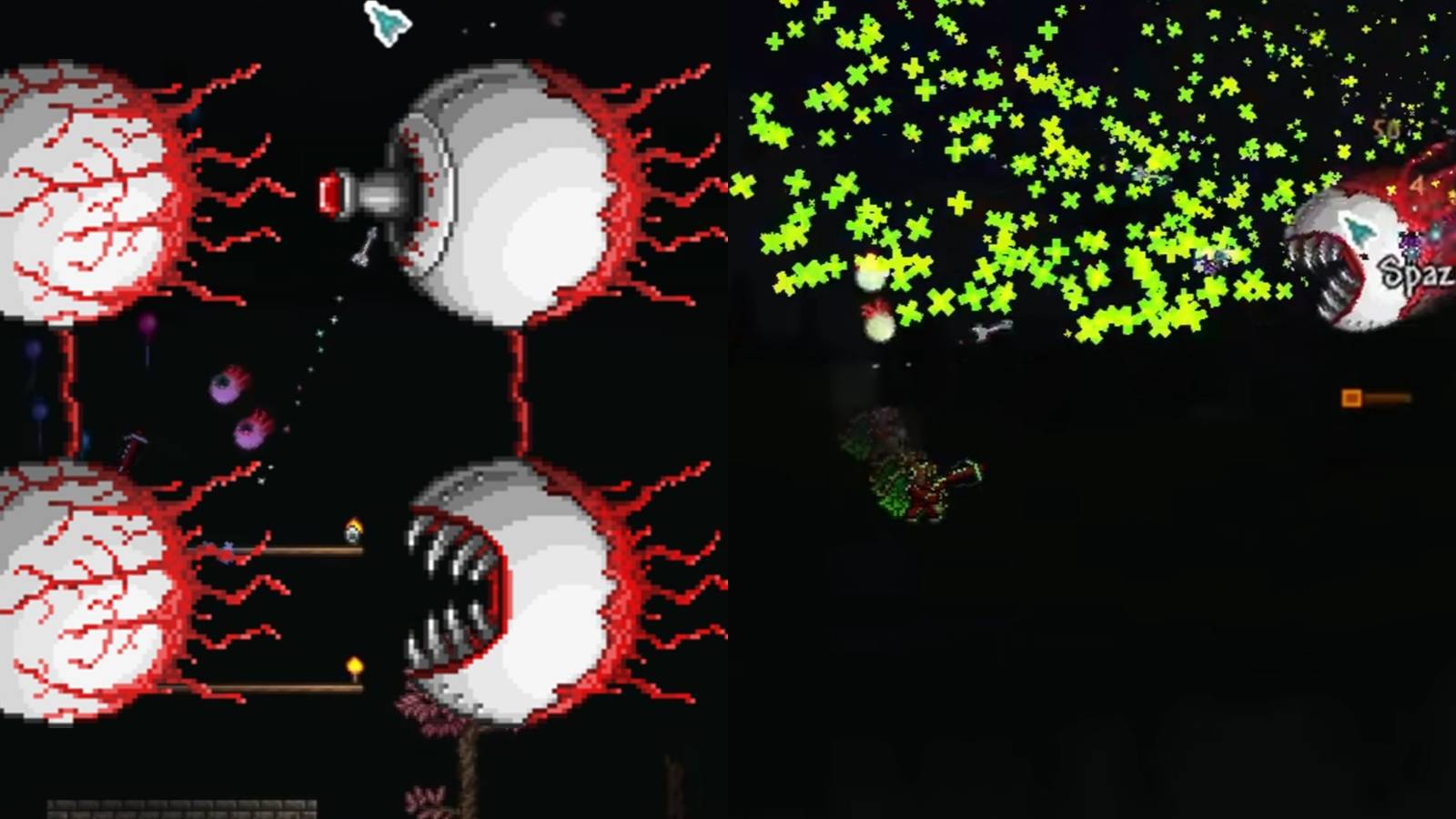 Terraria: The Twins Boss Guide