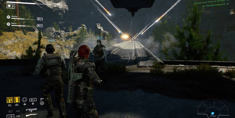 Aliens fireteam elite securing bridge
