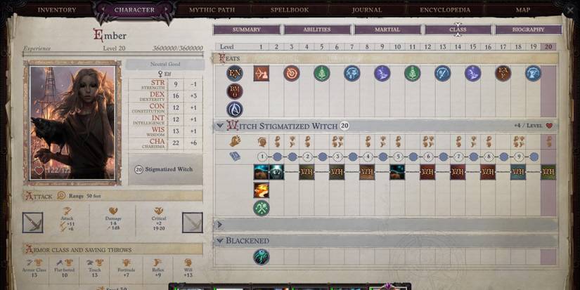 Best Ember Builds In Pathfinder: Wrath Of The Righteous