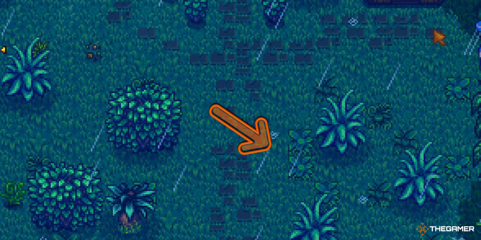 Stardew Valley Ginger Island - Weeds in the jungle