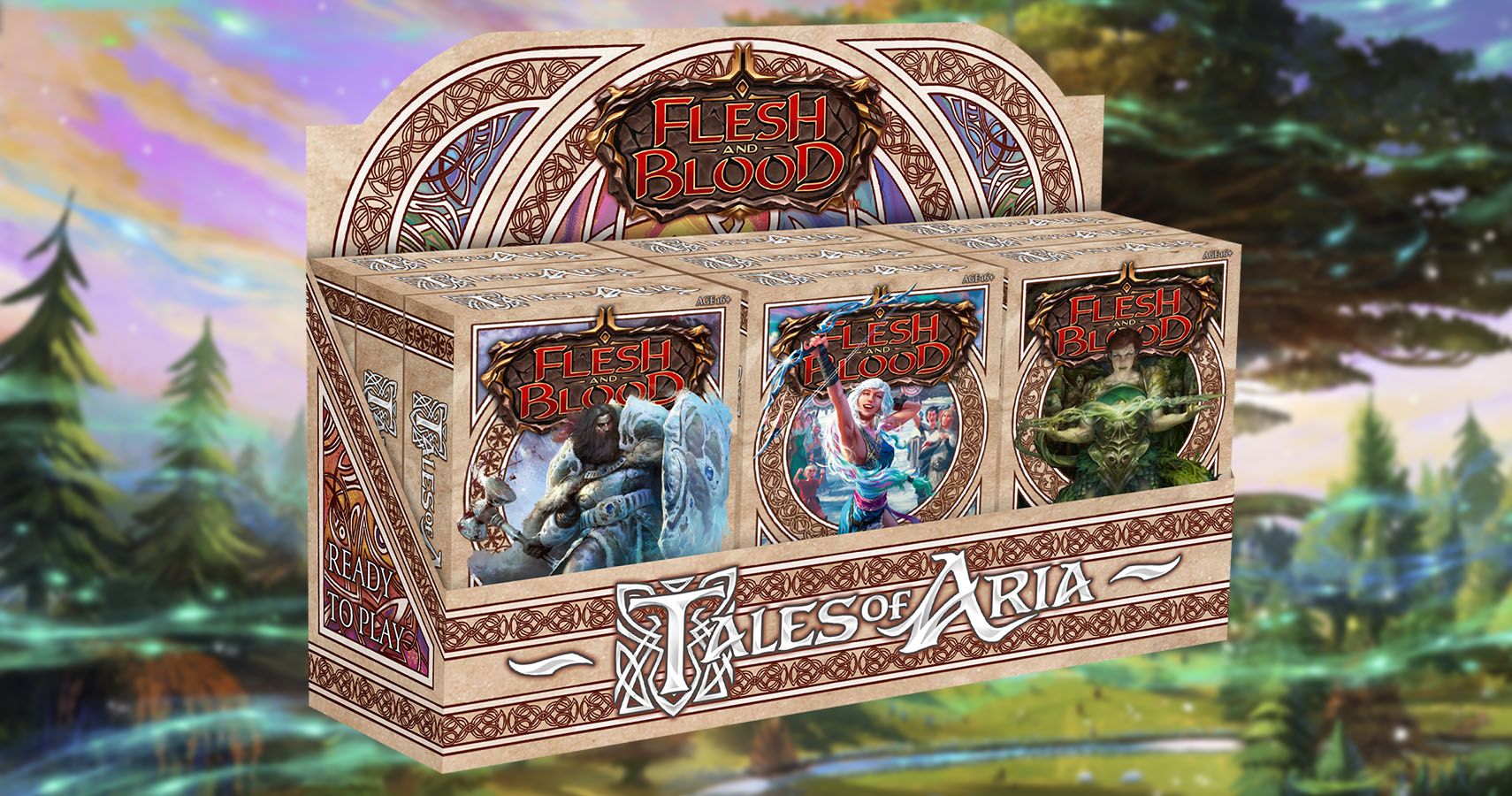 Flesh and Blood」TALES OF ARIA 4BOXセット Flesh and Blood: Tales of Aria - Booster Pack – Gaming Library